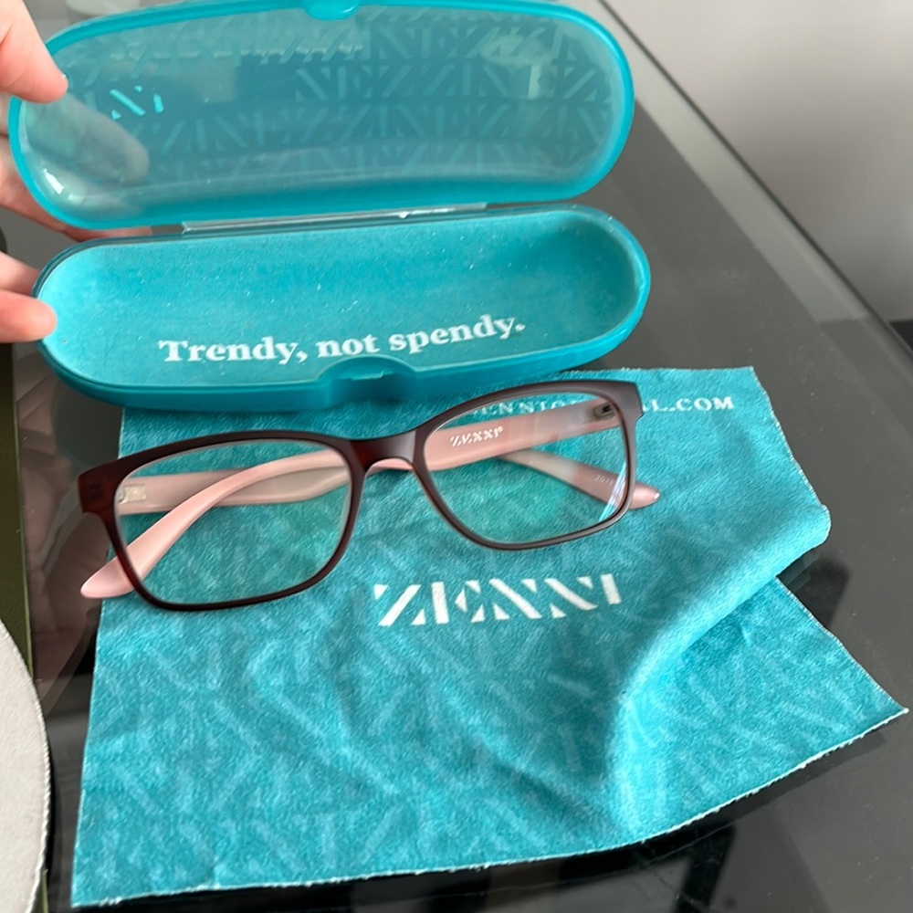 Zenni non prescription blue light glasses